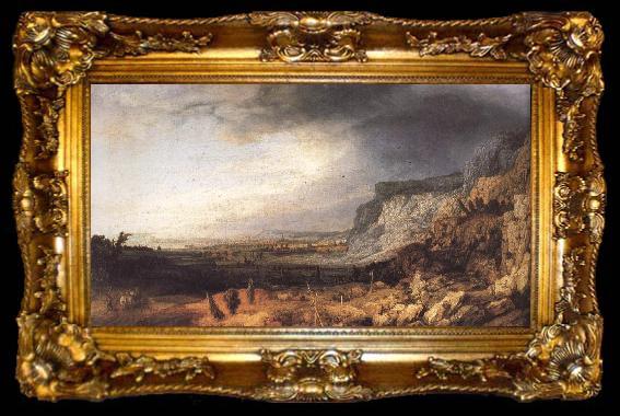 framed  SEGHERS, Hercules Mountainous Landscape, ta009-2